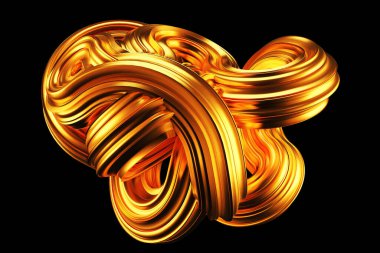 Güzel altın arka plan. 3d görüntüleme, 3d illüstrasyon.