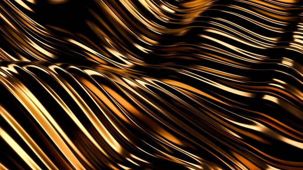 Luxury Golden Background Rendering Illustration — Stock Photo, Image
