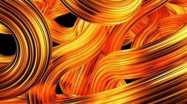 Güzel altın arka plan. 3d görüntüleme, 3d illüstrasyon.