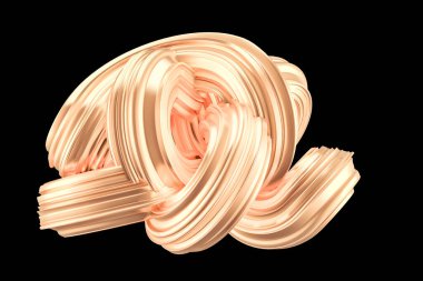 Güzel altın arka plan. 3d görüntüleme, 3d illüstrasyon.