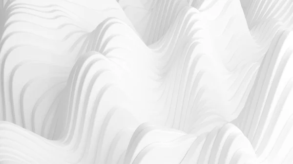 Белый Фон Линиями Рендеринг Иллюстрация — стоковое фото