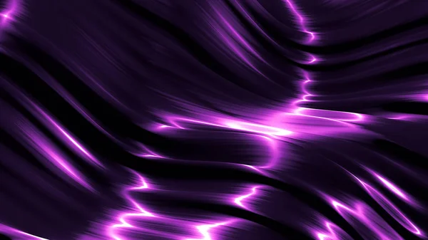 Lujoso Fondo Púrpura Con Tela Voladora Representación Ilustración —  Fotos de Stock