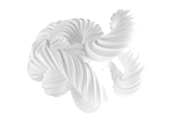 Beyaz Arkaplanda Soyut Bir Form Görüntüleme Illüstrasyon — Stok fotoğraf