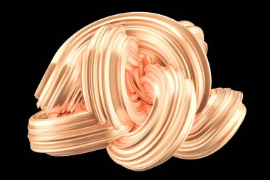 Güzel altın arka plan. 3d görüntüleme, 3d illüstrasyon.