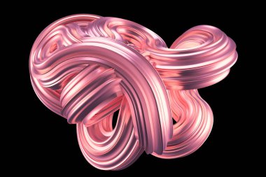 Güzel metalik pembe arka plan. 3d görüntüleme, 3d illüstrasyon.