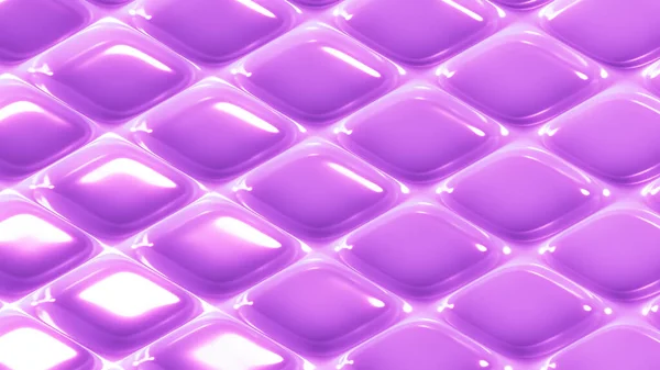 Roze Geometrische Achtergrond Met Reliëf Weergave Illustratie — Stockfoto
