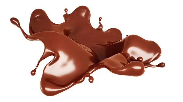 Bir Tutam Çikolata Görüntüleme Illüstrasyon — Stok fotoğraf