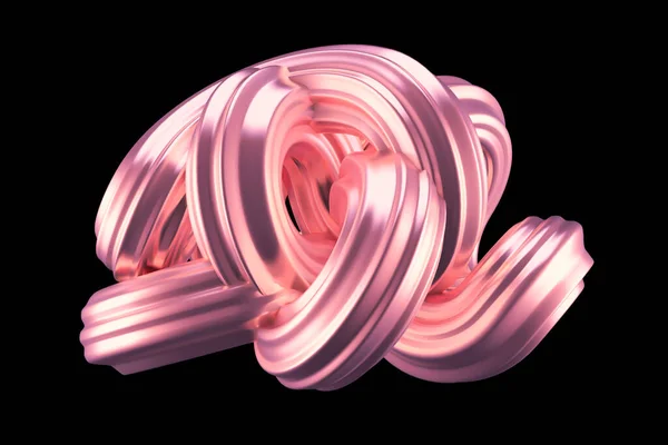 Vacker Metallic Rosa Bakgrund Återgivning Illustration — Stockfoto