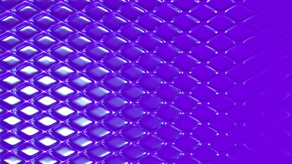 Purple Geometric Background Relief Rendering Illustration — Stock Photo, Image