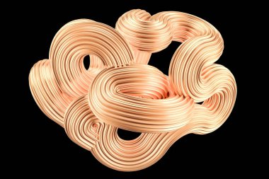 Güzel altın arka plan. 3d görüntüleme, 3d illüstrasyon.