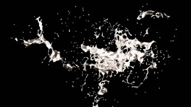 Bir tutam altın. 3d görüntüleme, 3d illüstrasyon.