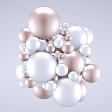 Neşeli, pozitif, taşaklı, parlak bir arka plan. 3d görüntüleme 3d