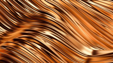 Lüks altın arka plan. 3d görüntüleme, 3d illüstrasyon.