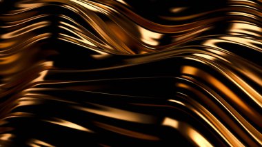 Lüks altın arka plan. 3d görüntüleme, 3d illüstrasyon.