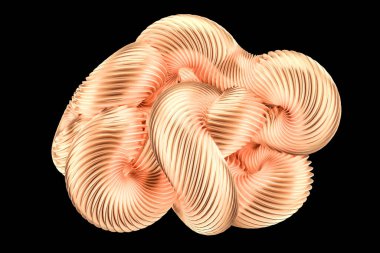 Güzel altın arka plan. 3d görüntüleme, 3d illüstrasyon.