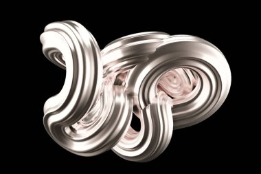 Güzel gümüş arka plan. 3d görüntüleme, 3d illüstrasyon.