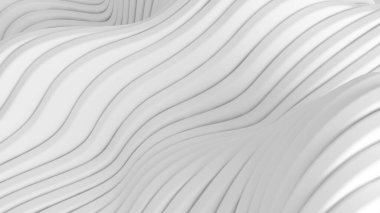 Çizgileri olan beyaz bir arka plan. 3d görüntüleme, 3d illüstrasyon.