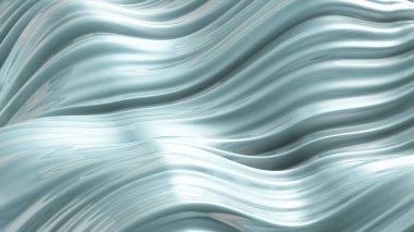 Kumaşlı, güzel, gri bir arka plan. 3d görüntüleme, 3d illüstrasyon.