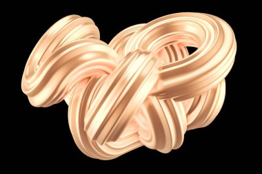 Güzel altın arka plan. 3d görüntüleme, 3d illüstrasyon.