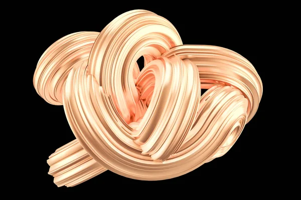 Güzel altın arka plan. 3d görüntüleme, 3d illüstrasyon.