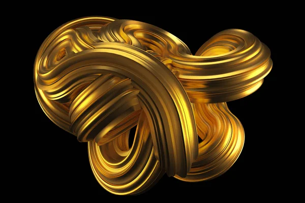 Güzel altın arka plan. 3d görüntüleme, 3d illüstrasyon.