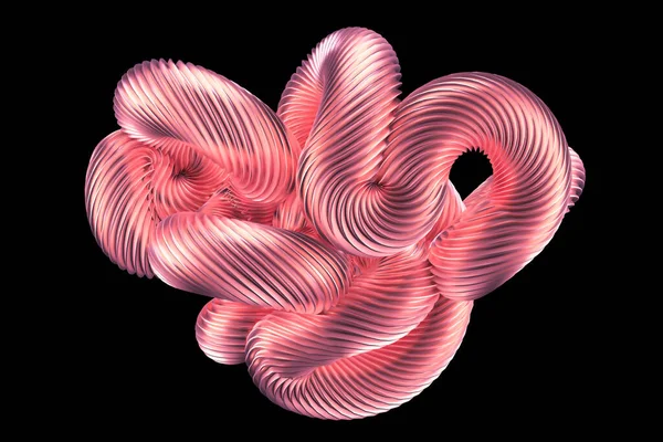 Güzel metalik pembe arka plan. 3d görüntüleme, 3d illüstrasyon.