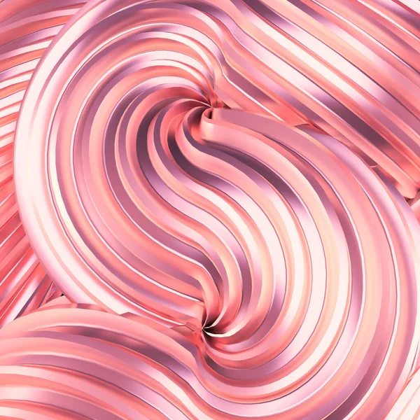 Красивий Металевий Рожевий Фон Візуалізація Ілюстрація — стокове фото