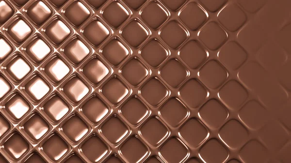 Kahverengi geometrik arka plan ve rahatlama. 3d görüntüleme, 3d illüstrasyon.