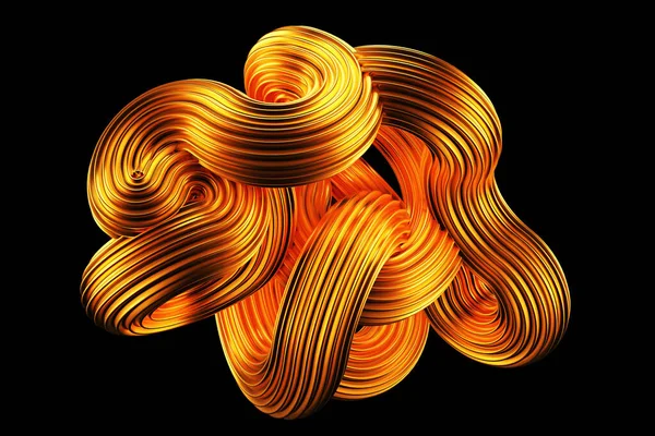 Güzel altın arka plan. 3d görüntüleme, 3d illüstrasyon.