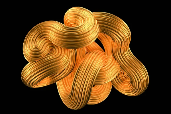 Güzel altın arka plan. 3d görüntüleme, 3d illüstrasyon.