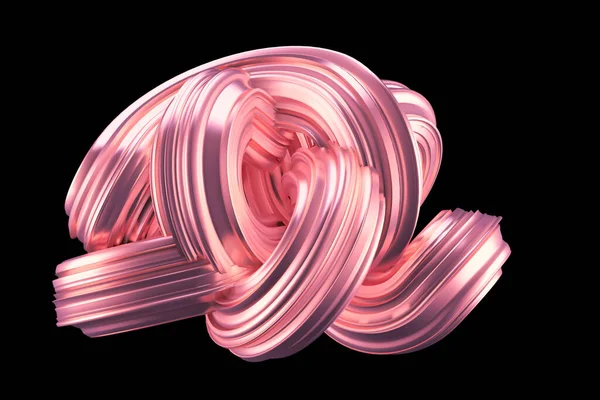 Güzel metalik pembe arka plan. 3d görüntüleme, 3d illüstrasyon.
