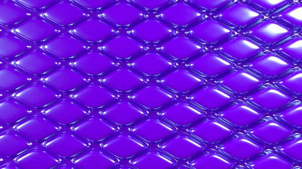 Purple Geometric Background Relief Rendering Illustration — Stock Photo, Image