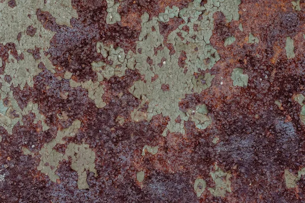 Textura de metal viejo oxidado con corrosión. Estilo grunge fondo de hierro sucio —  Fotos de Stock
