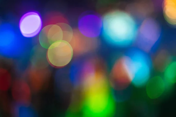 컬러 보 케를 사용 하는 여러 가지 빛깔 흐림 배경 — 스톡 사진