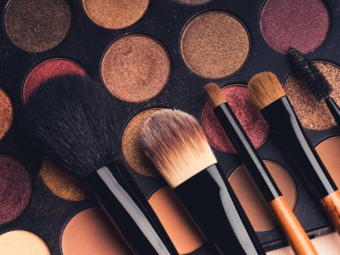 makyaj fırça set ve profesyonel Far Paleti