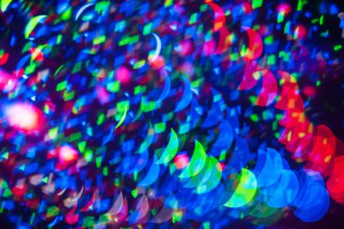 çok renkli bulanık bokeh ile soyut parlak çok renkli arka plan