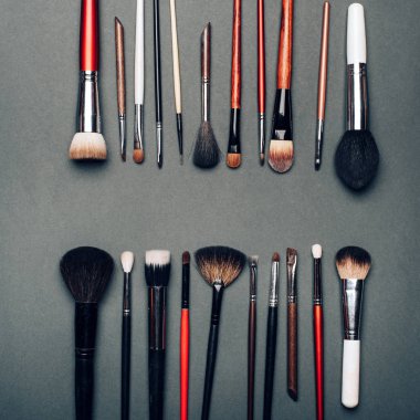 göz makyajı için fırçalar profesyonel set