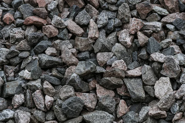 oad üzerinde doğal ezilmiş taş dokusu