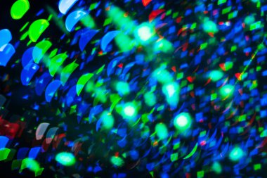 çok renkli bokeh ile bulanık soyut parlak arka plan