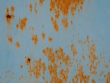 korozyona ve bpaint ile eski paslı metal doku