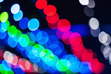 Bokeh ile soyut bulanık parlak arkaplan