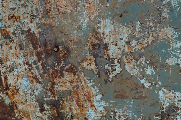 korozyona ve bpaint ile eski paslı metal doku