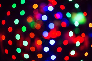 çok renkli bokeh ile bulanık soyut arka plan