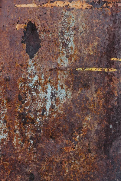 Textura de metal enferrujado com corrosão — Fotografia de Stock
