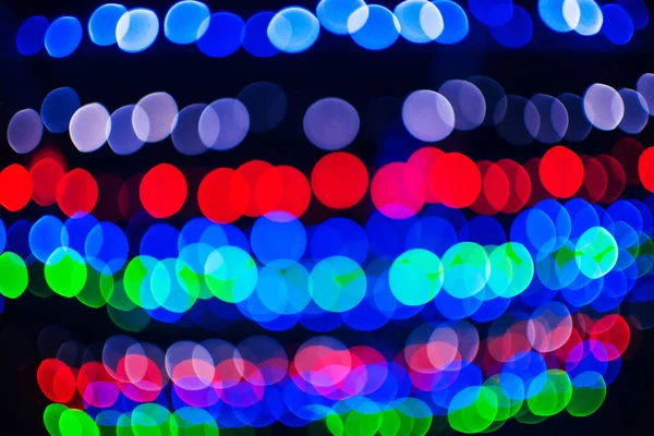 Colorful abstract background with round colored bokeh — Stock Photo, Image