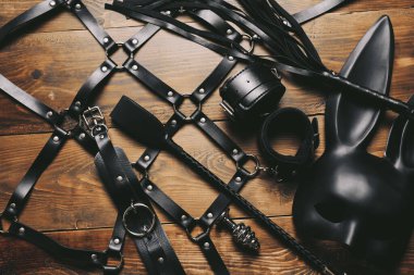 BDSM seksi için erotik oyuncaklar seti