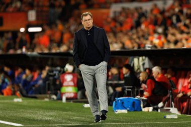 Jan Urban, Hollanda ve Polonya milli takımları arasında oynanan 2026 Dünya Kupası ön eleme maçında görüldü (Maciej Rogowski / Ball Raw Images)