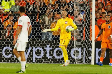 Lukasz Skorupski, Hollanda ve Polonya milli takımları arasında oynanan Dünya Kupası 2026 Avrupa ön eleme maçında görüldü (Maciej Rogowski / Ball Raw Images)