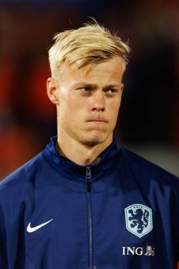 Jan Paul van Hecke, Hollanda ve Polonya milli takımları arasında oynanan 2026 Dünya Kupası ön eleme maçında görüldü (Maciej Rogowski / Ball Raw Images)