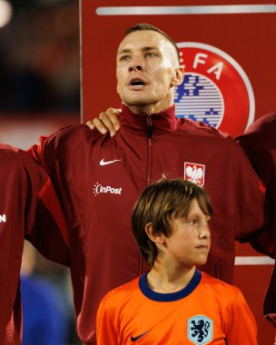 Lukasz Skorupski, Hollanda ve Polonya milli takımları arasında oynanan Dünya Kupası 2026 Avrupa ön eleme maçında görüldü (Maciej Rogowski / Ball Raw Images)